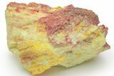 Orange Orpiment and Red Realgar Crystals - Russia #220285-1